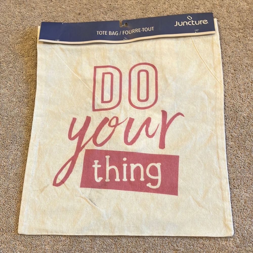 3/$20 Positive Tote bag
